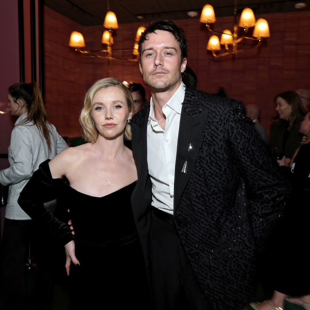 Lauren Lyle und César Domboy bei der Reception zur Red-Carpet-Premiere von "Outlander: The Final Season" in New York, März 2026