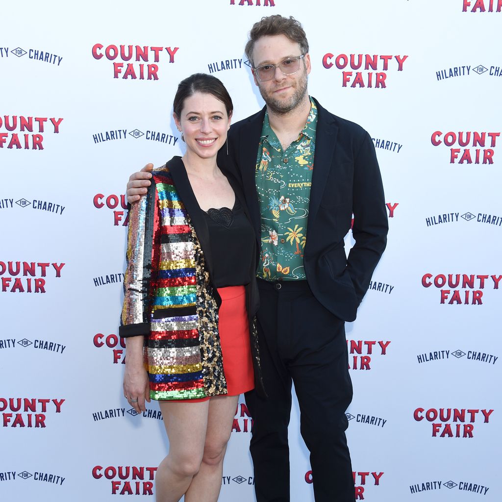 Seth Rogen und seine Frau Lauren, September 2019