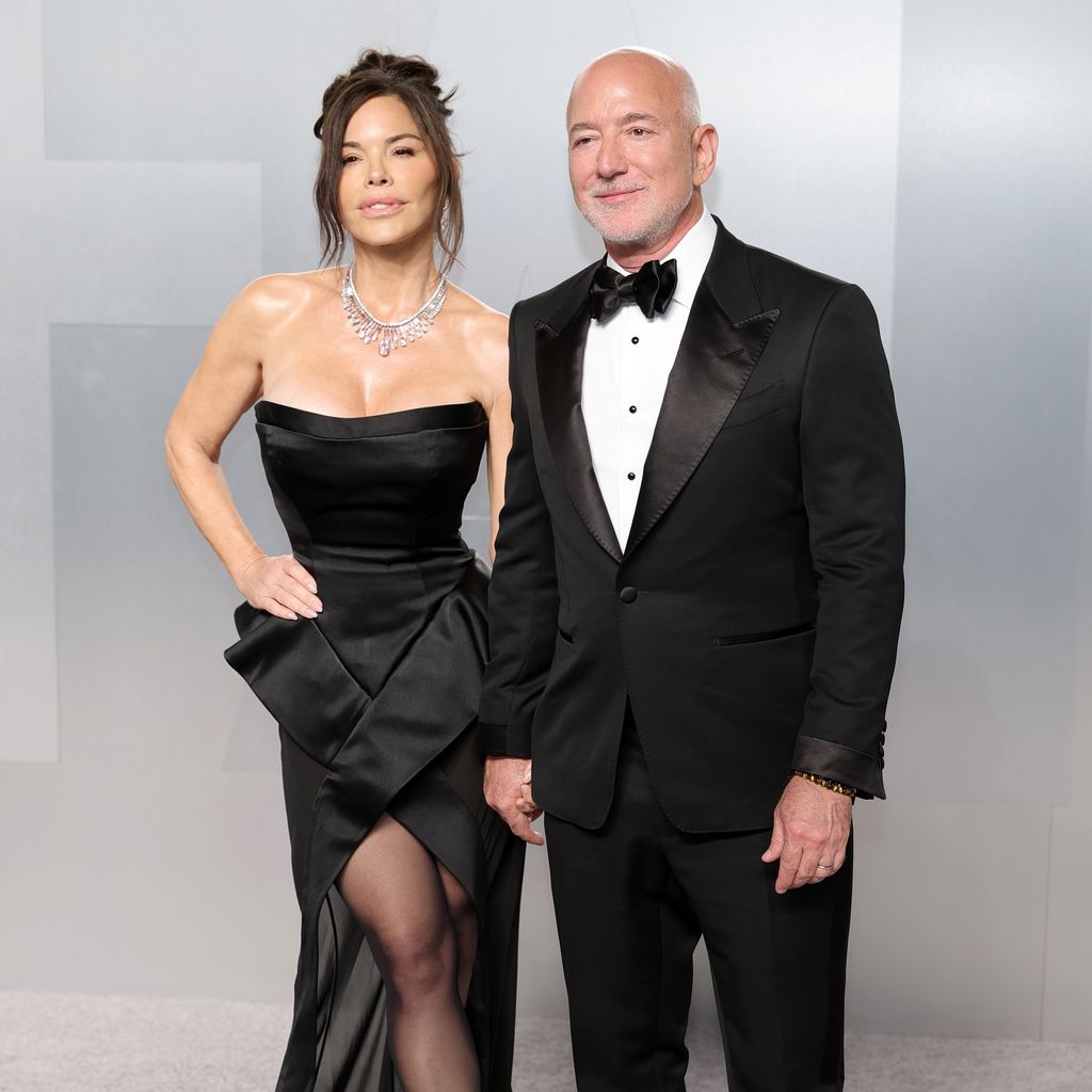 Lauren Sánchez und Jeff Bezos bei der Vanity Fair Oscar Party im LACMA, Los Angeles, 15. März 2026