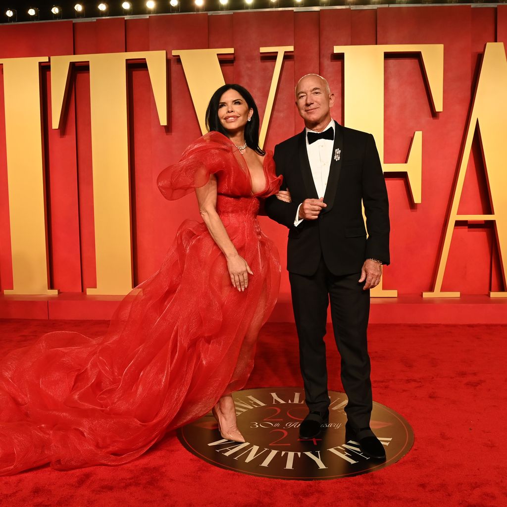 Lauren Sánchez und Jeff Bezos, 2024