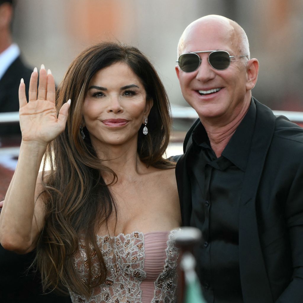 Lauren Sánchez und Jeff Bezos, Juni 2025