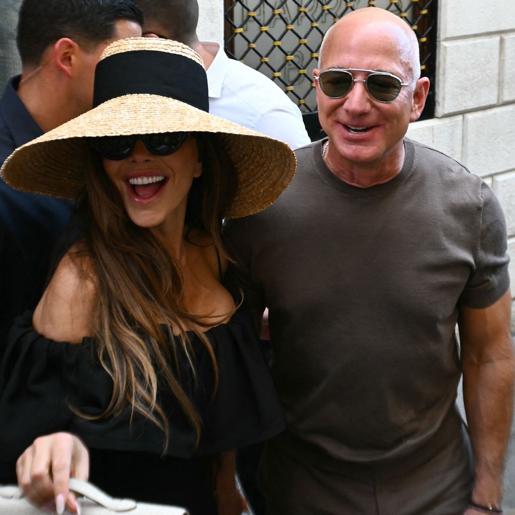 Lauren Sánchez und Jeff Bezos, Juni 2025