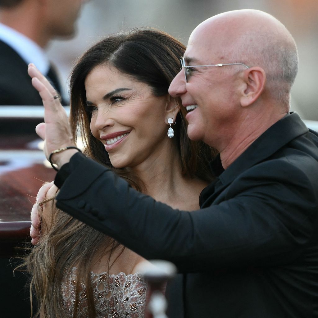 Lauren Sánchez und Jeff Bezos auf ihrer Hochzeit, Juni 2025