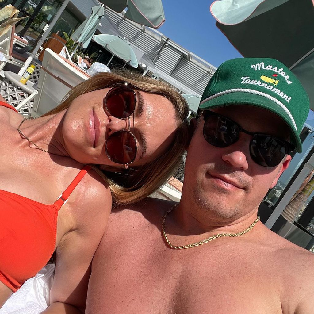 Lauren Scruggs und Jason Kennedy im April 2021