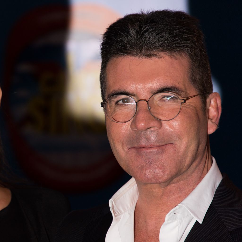 Lauren Silverman und Simon Cowell in London, 2014