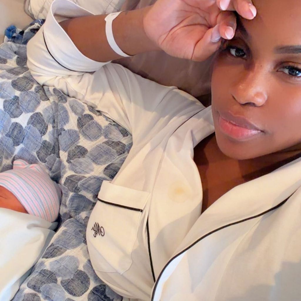 Lauren Speed-Hamilton mit Sohn Ezra, Oktober 2025