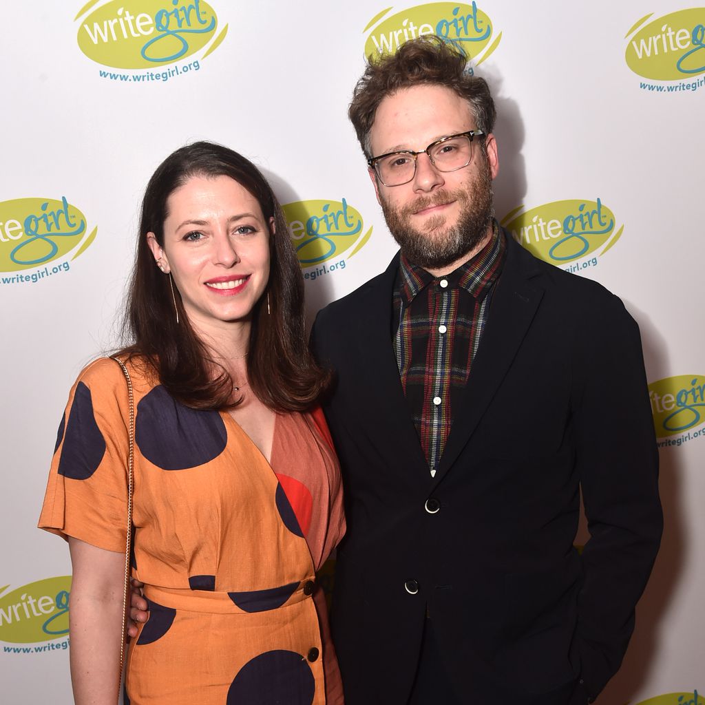 Lauren Miller und Seth Rogen, April 2019