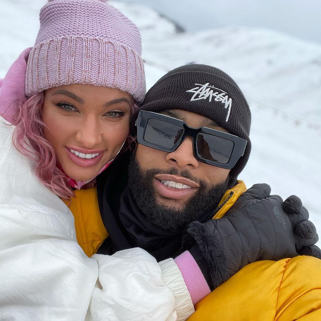 Lauren Wood und Odell Beckham Jr.