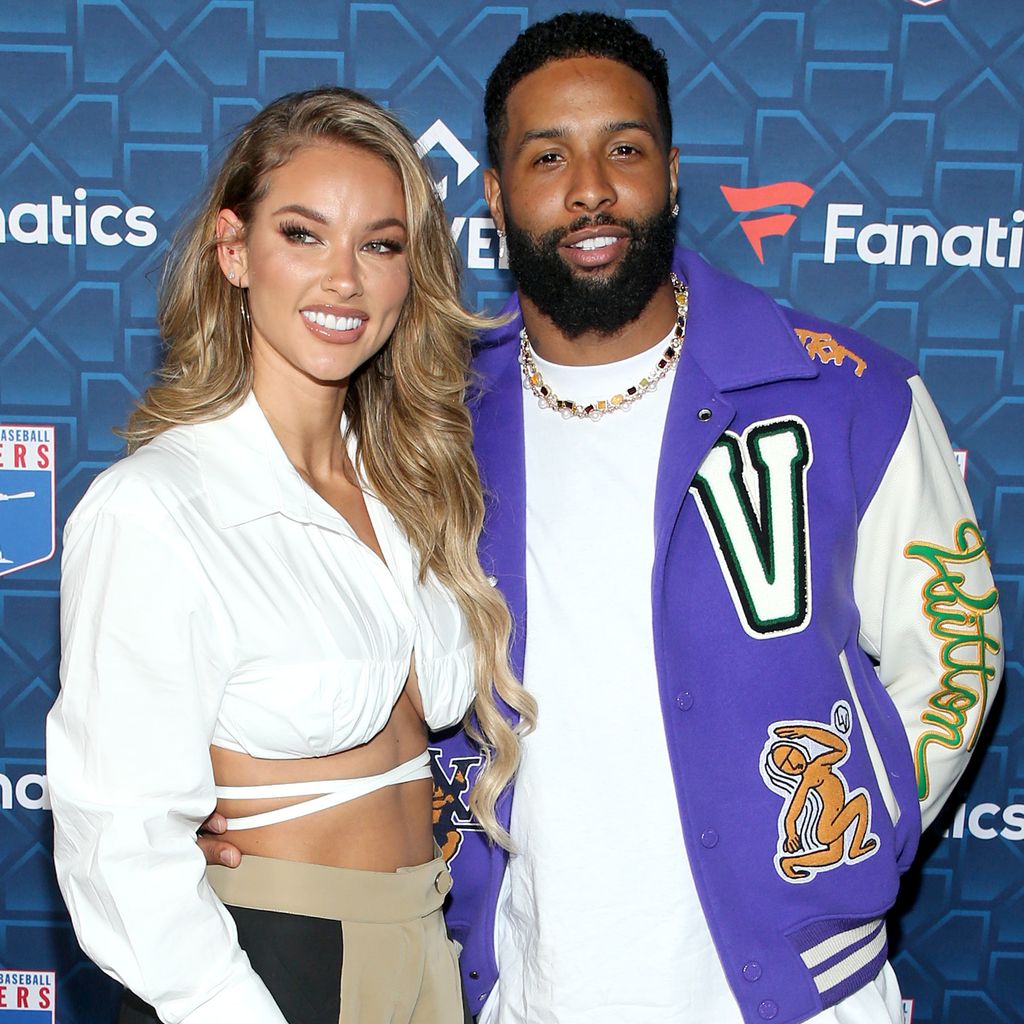 Lauren Wood und Odell Beckham Jr. im Juli 2022
