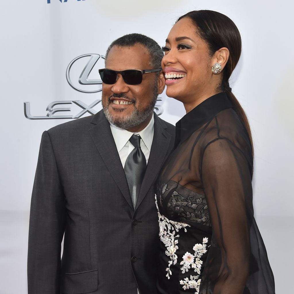 Laurence Fishburne und Gina Torres bei den NAACP Image Awards 2015
