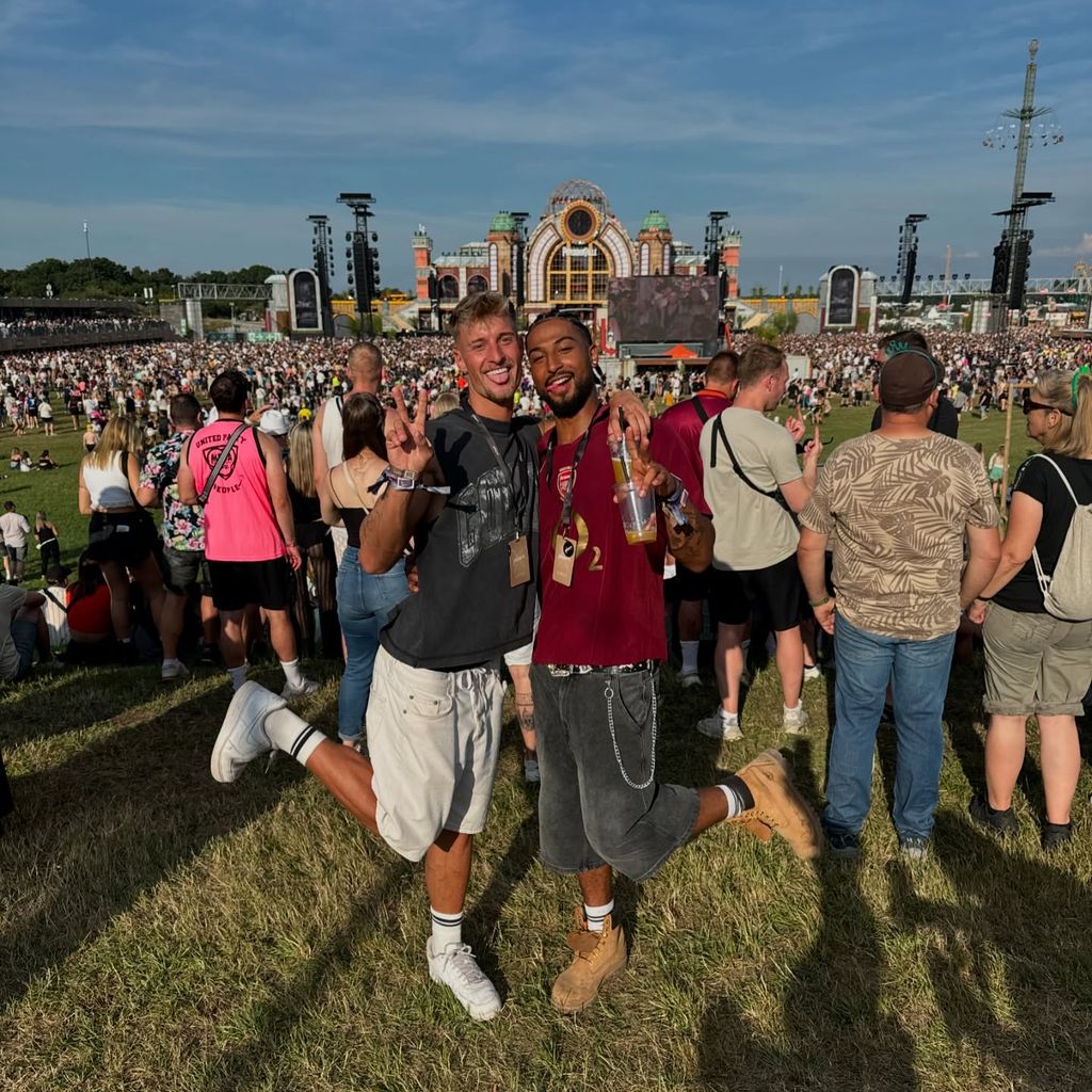 Laurenz Pesch und Cavin Ogara, Juli 2025