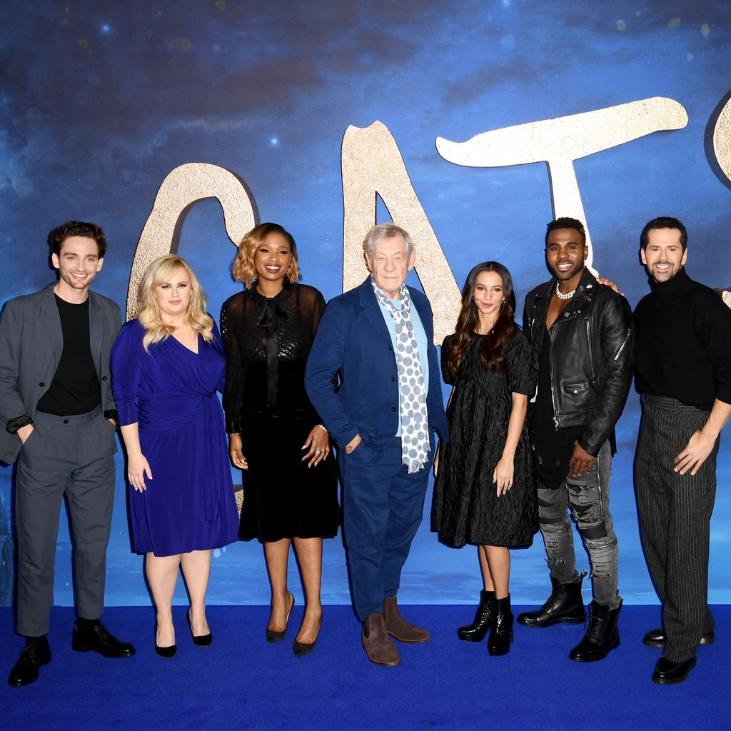 Der "Cats"-Cast in London, Dezember 2019