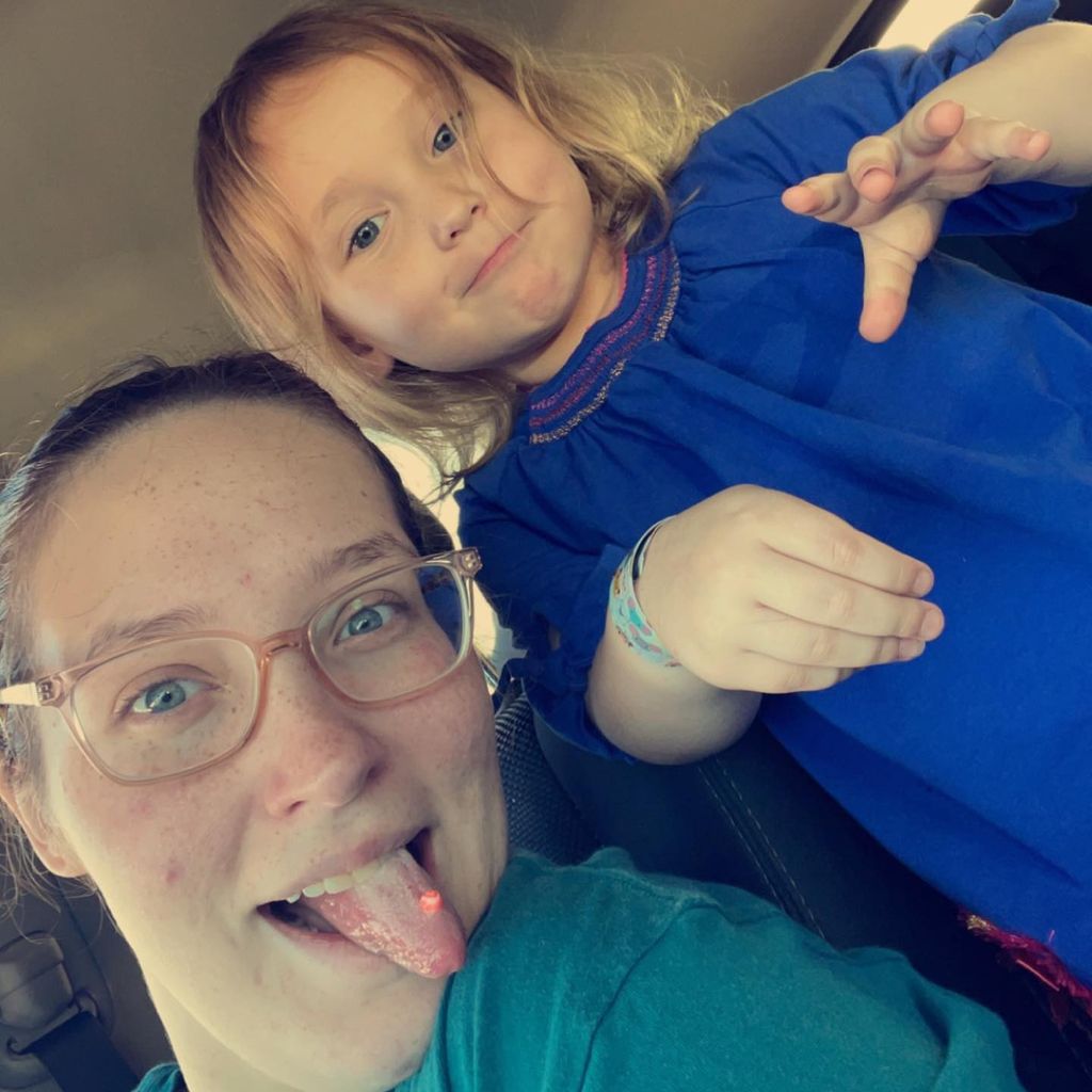 Lauryn Efird mit ihrer Tochter Ella Grace