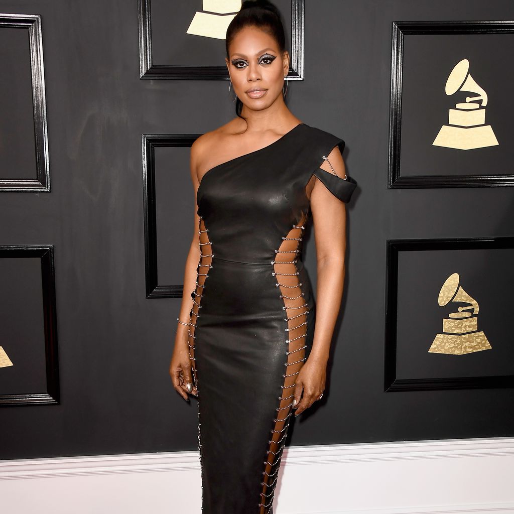 Laverne Cox auf den 59. Grammy Awards