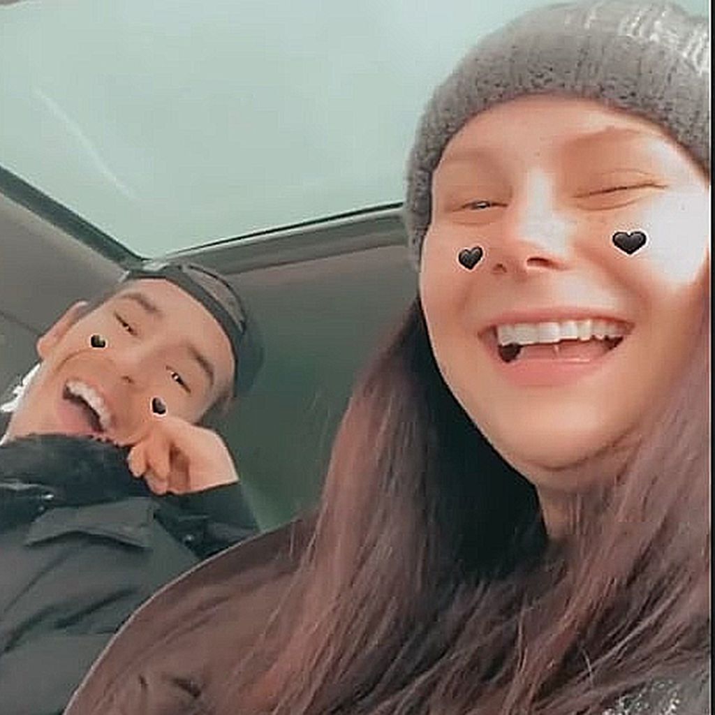 Lavinia Wollny mit ihrem Freund Tim