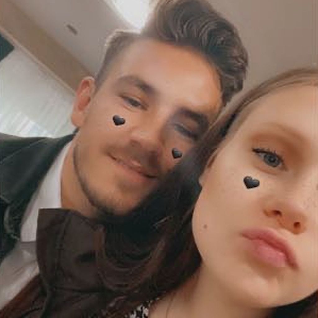 Tim Katzenbauer und Lavinia Wollny im November 2021