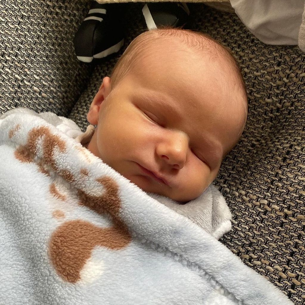 Lavinia Wollnys Sohn Linus Tim