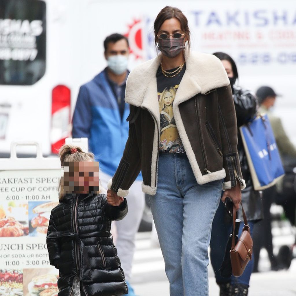 Lea de Seine Shayk Cooper und Irina Shayk, 2021