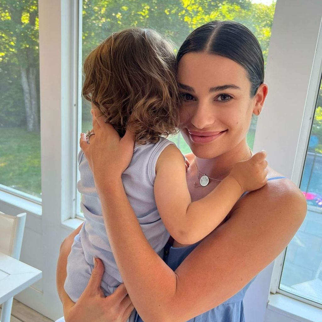 Lea Michele und ihr Sohn Ever
