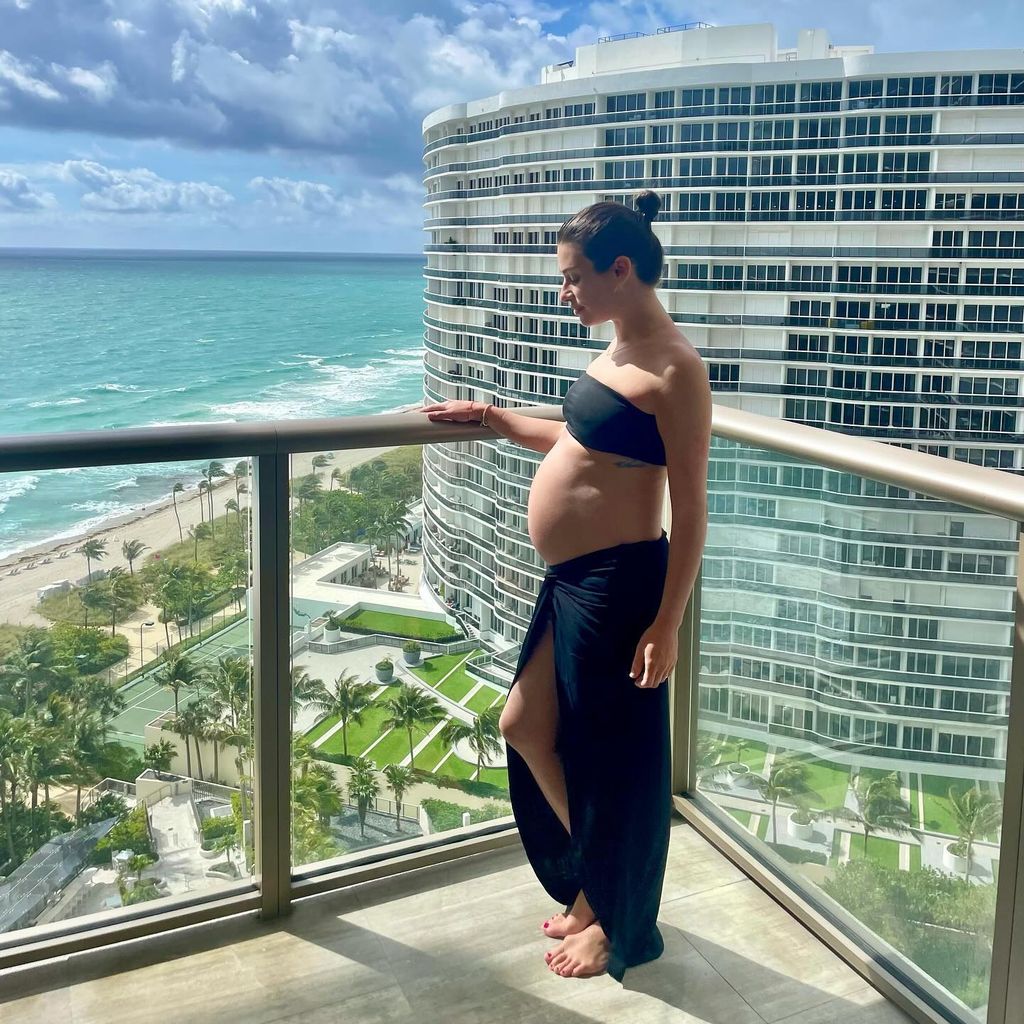 Lea Michele in Florida, April 2024