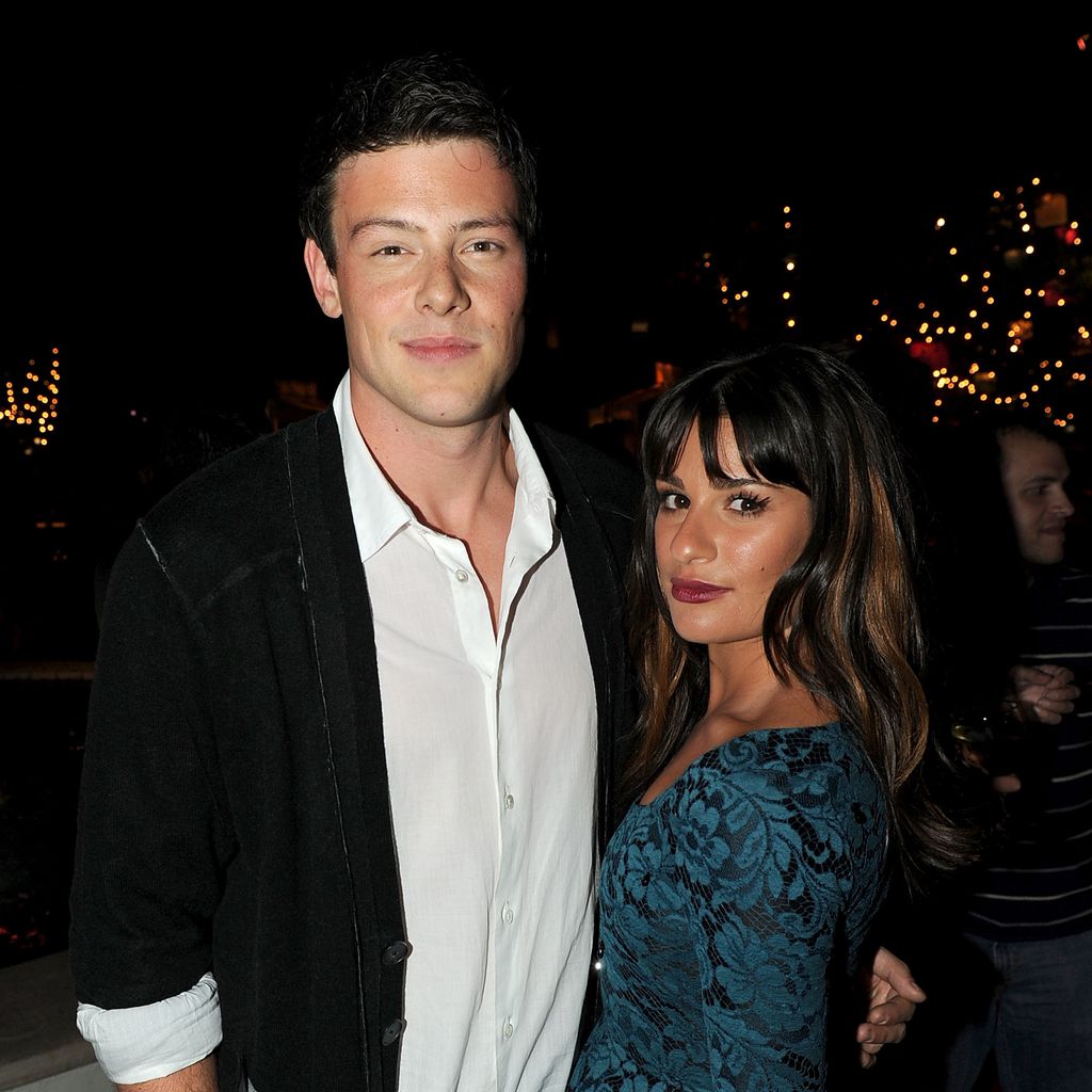 Lea Michele und Cory Monteith im Jahr 2010