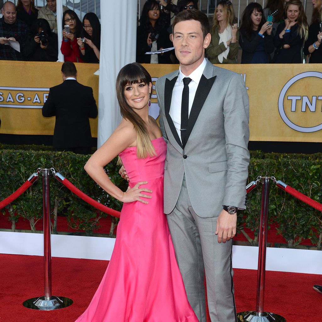 Lea Michele und Cory Monteith im Januar 2013