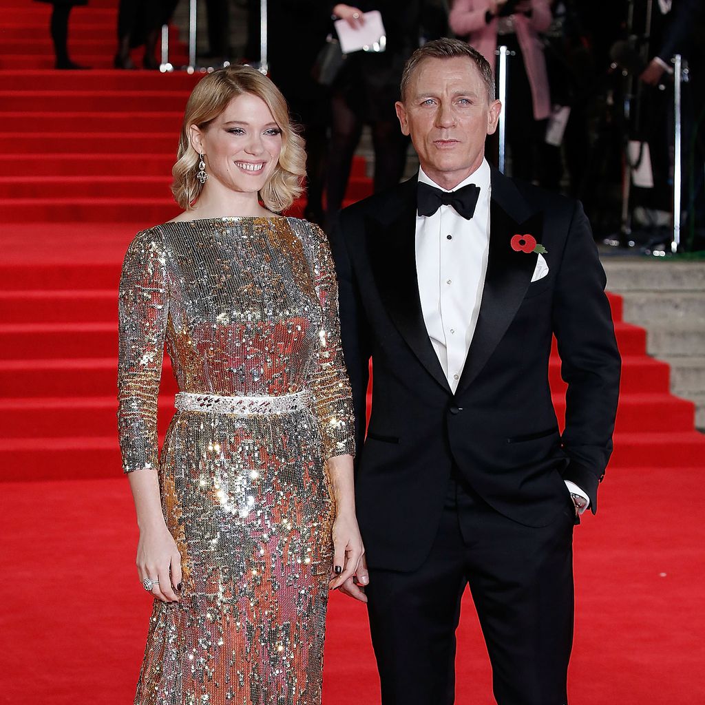 Léa Seydoux und Daniel Craig bei der "Spectre"-Premiere in London 2015
