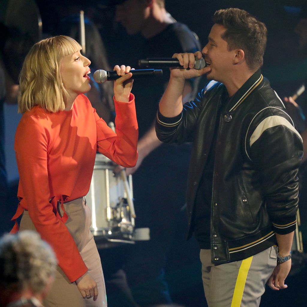 Lea und Nico Santos bei der 1Live Krone 2019