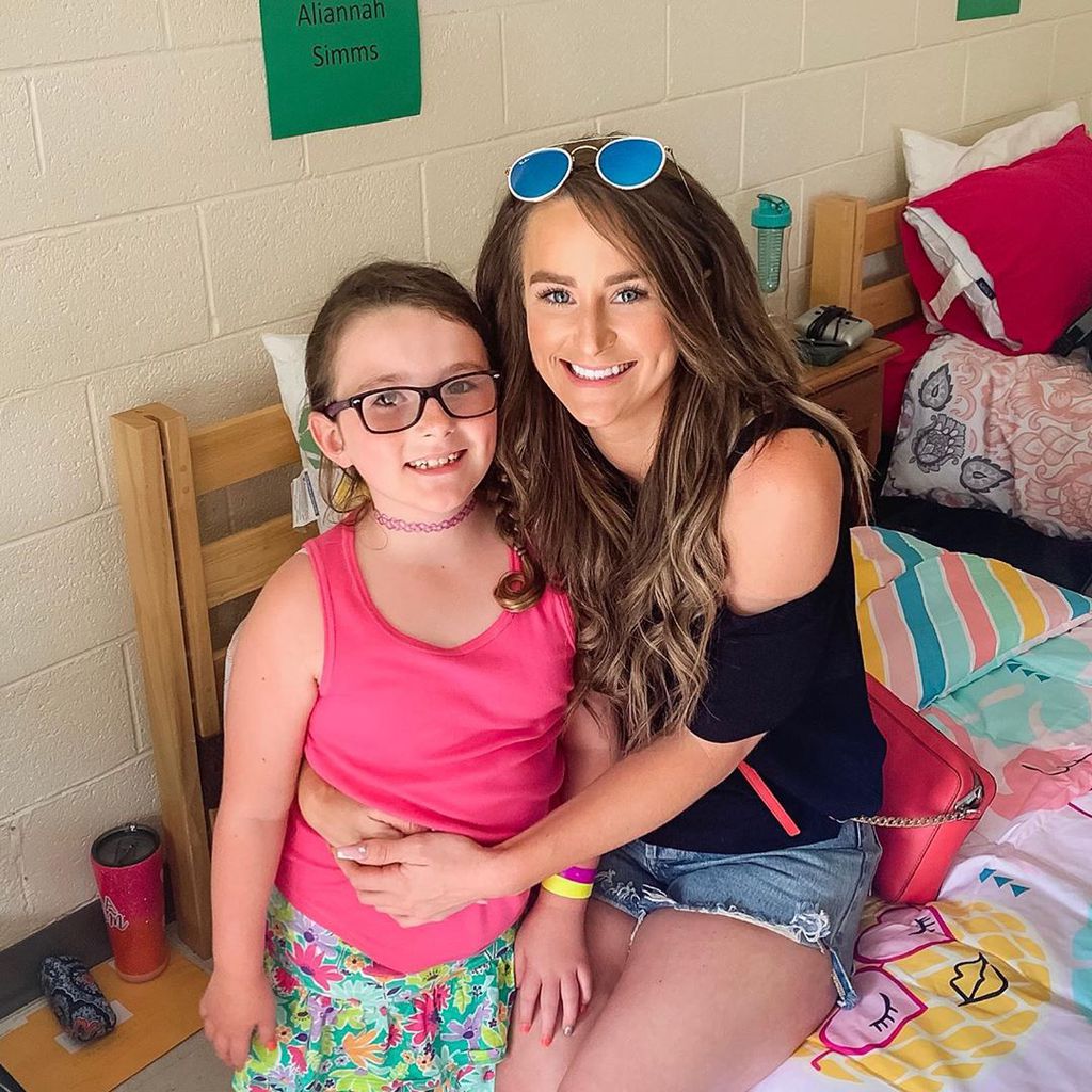 Leah Messer mit ihrer Tochter Ali