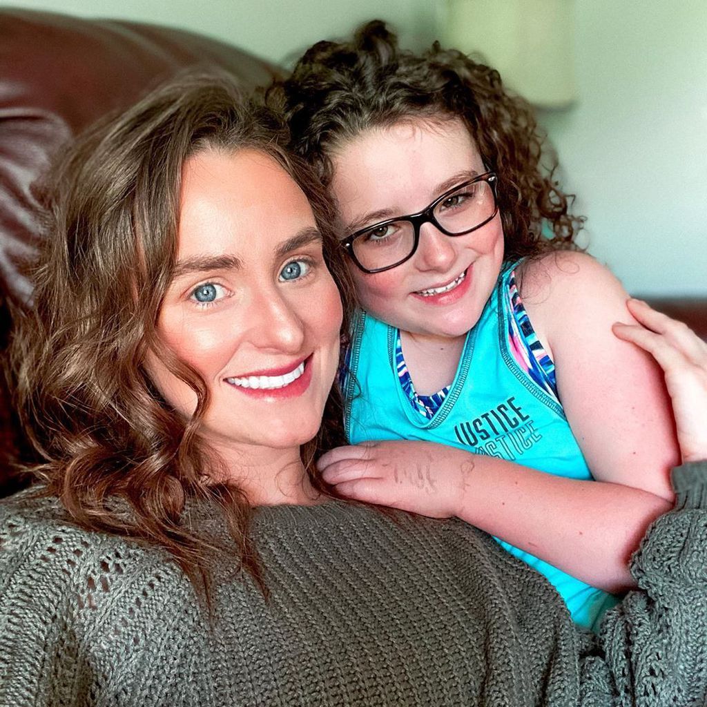 Leah Messer mit ihrer Tochter Aliannah im Mai 2020