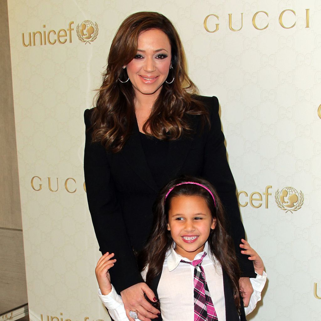 Leah Remini und ihre Tochter Sofia im November 2010