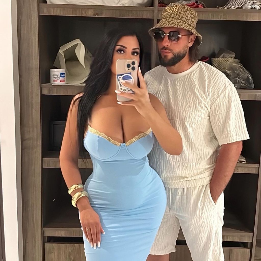 Maurice Dziwak und seine Partnerin Leandra