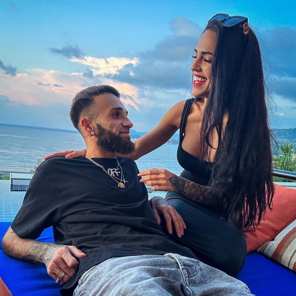 Leandro Teixeira und Elena Miras im Februar 2023