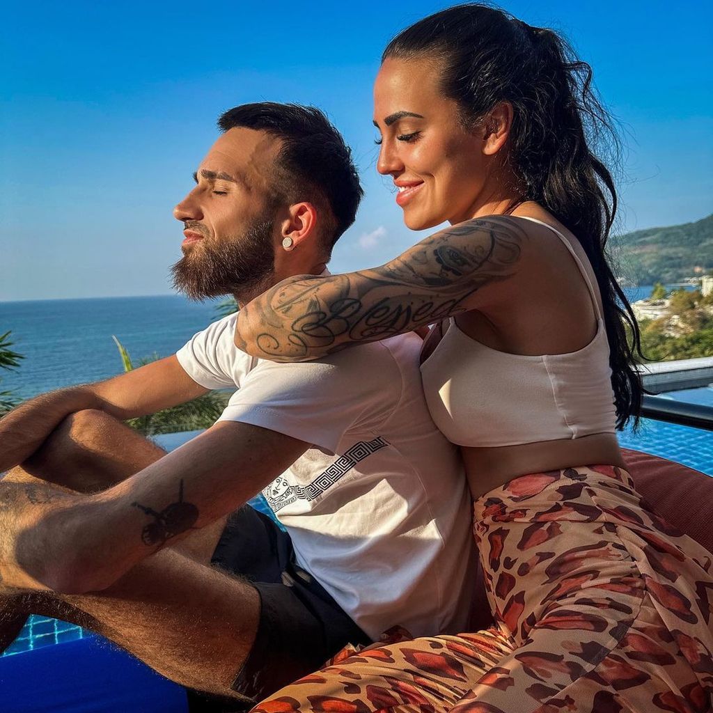 Leandro Teixeira und Elena Miras im Februar 2023