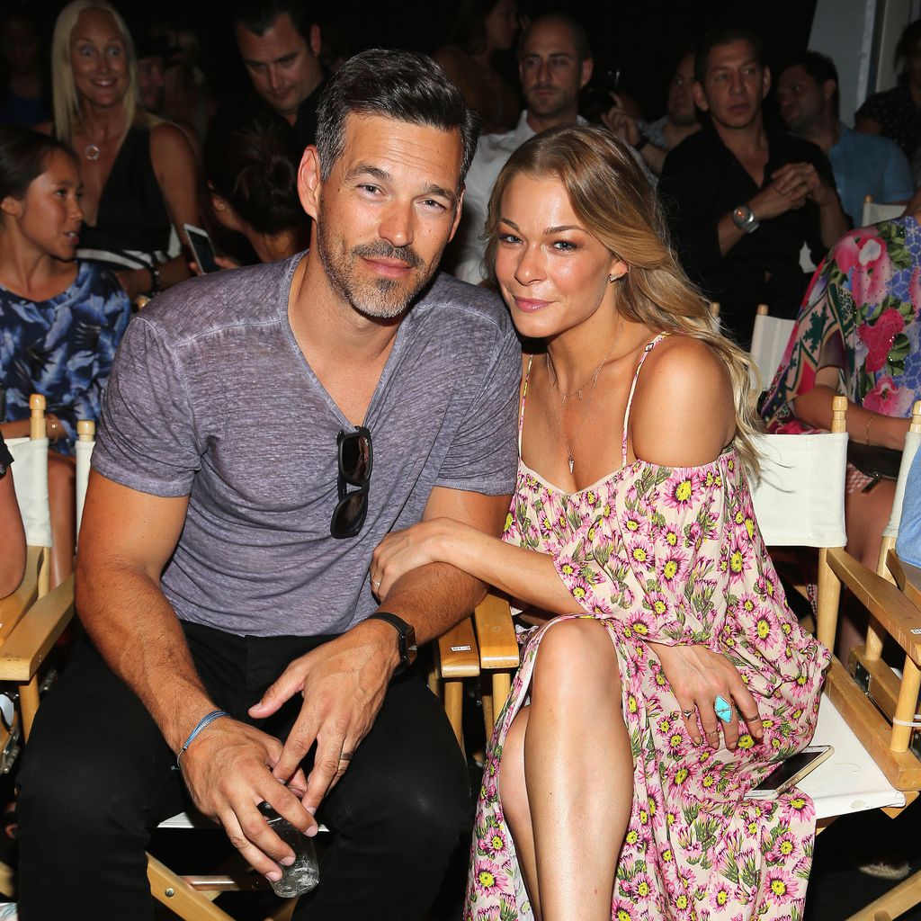 Eddie Cirbrian und LeAnn Rimes bei einer Fashion Show