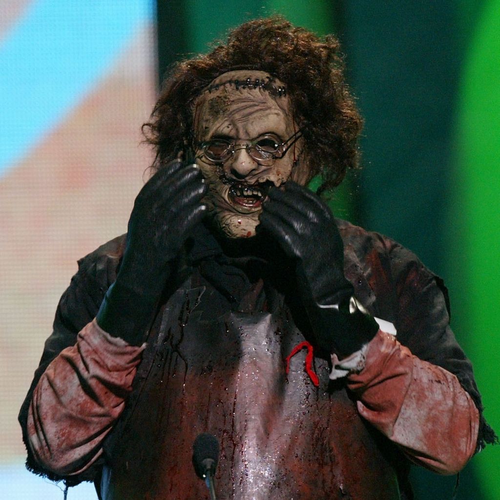 Leatherface aus "Texas Chainsaw Massacre" bei einer Show in Kalifornien