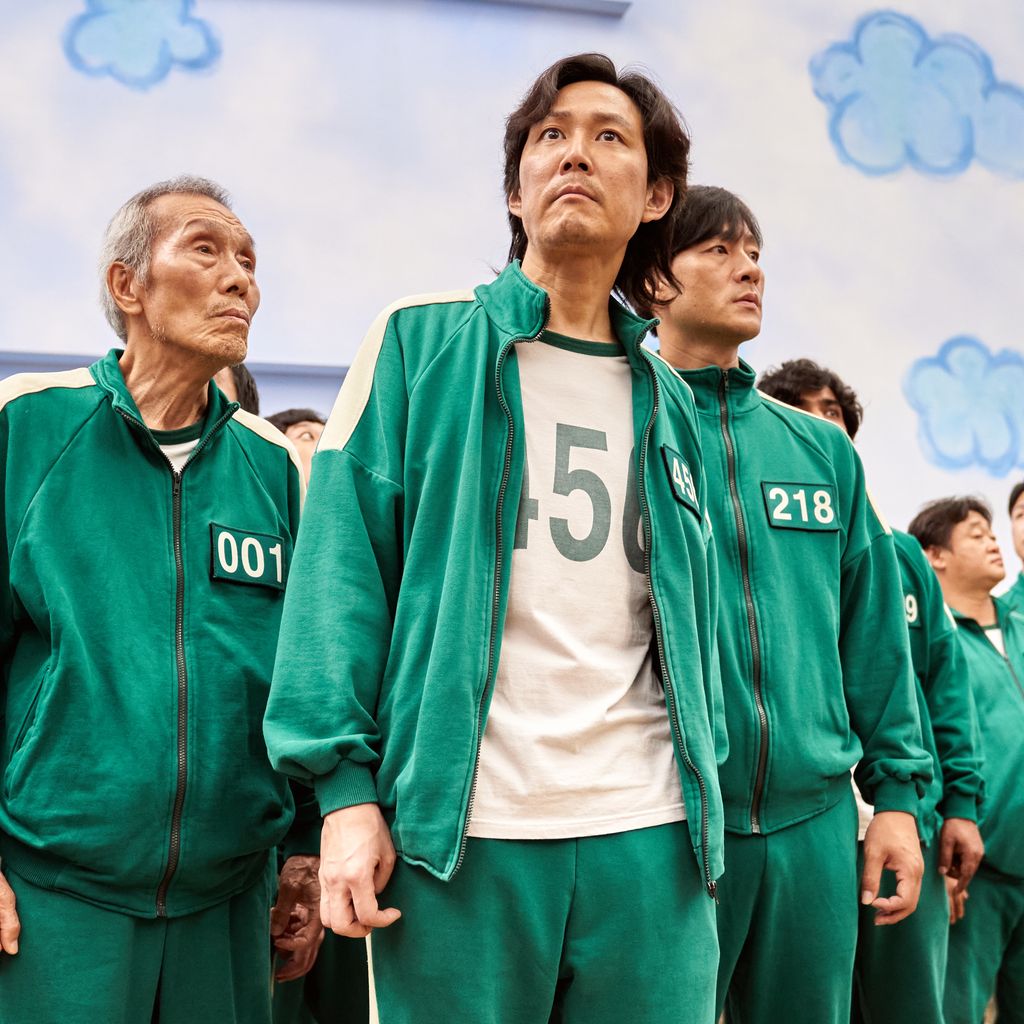 Lee Jung-jae, Park Hae-soo, Oh Young-soo in "Squid Game"