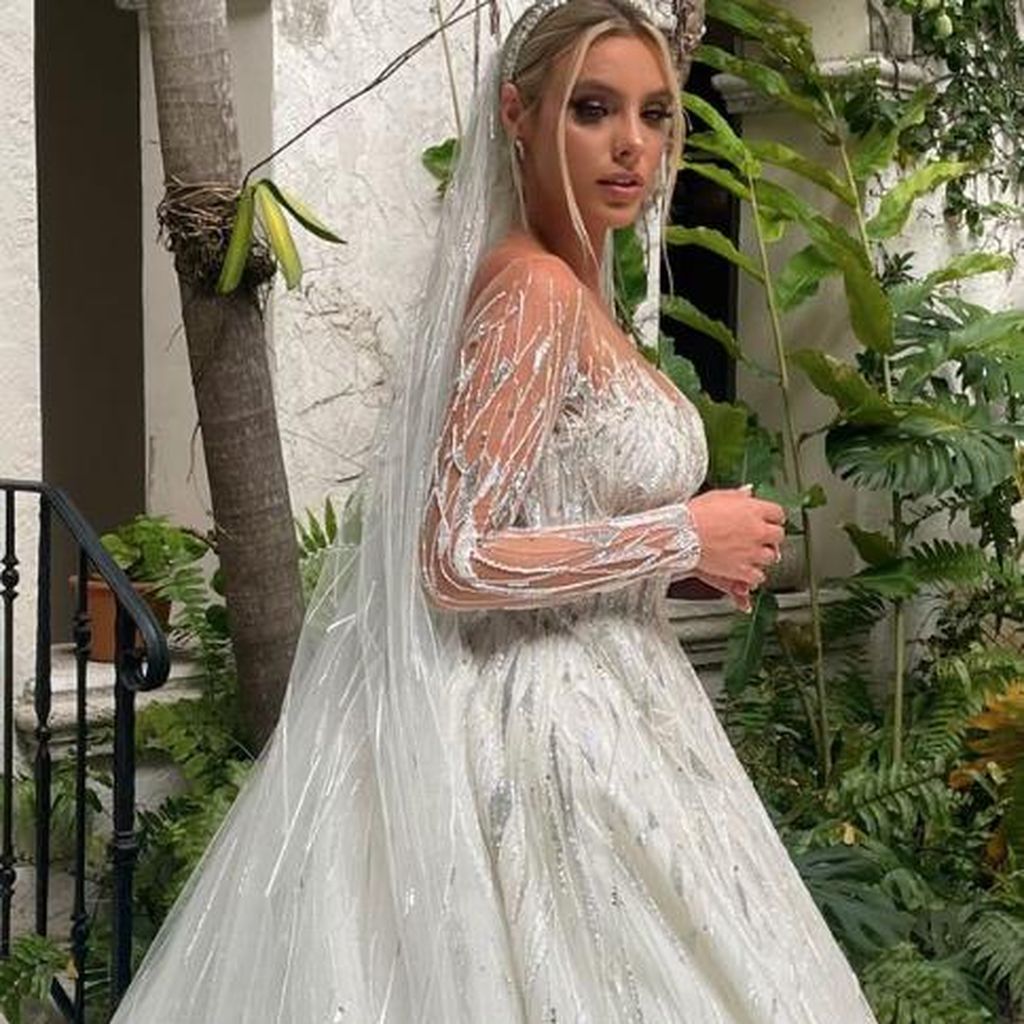 Lele Pons am Tag ihrer Hochzeit