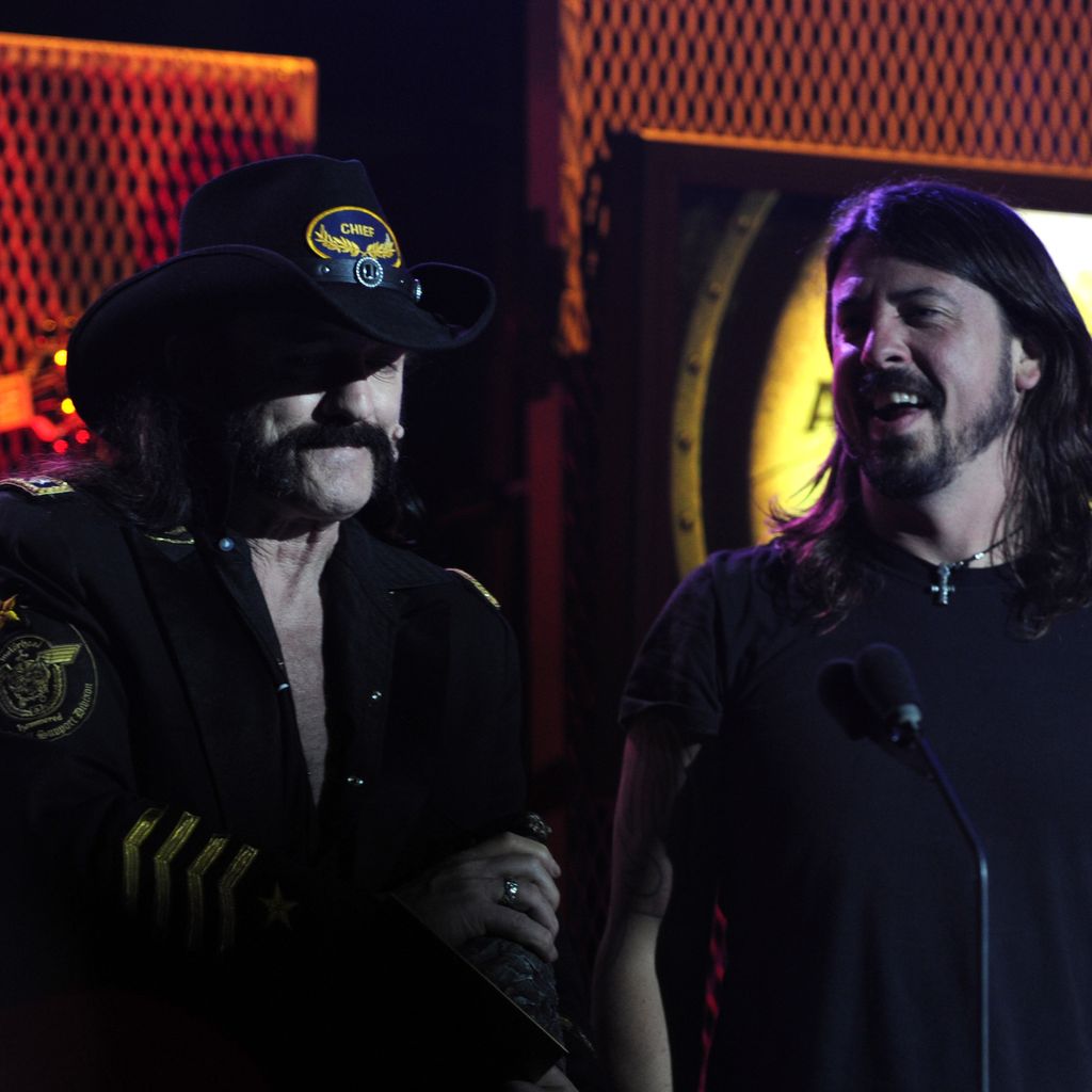 Lemmy Kilmister und Dave Grohl