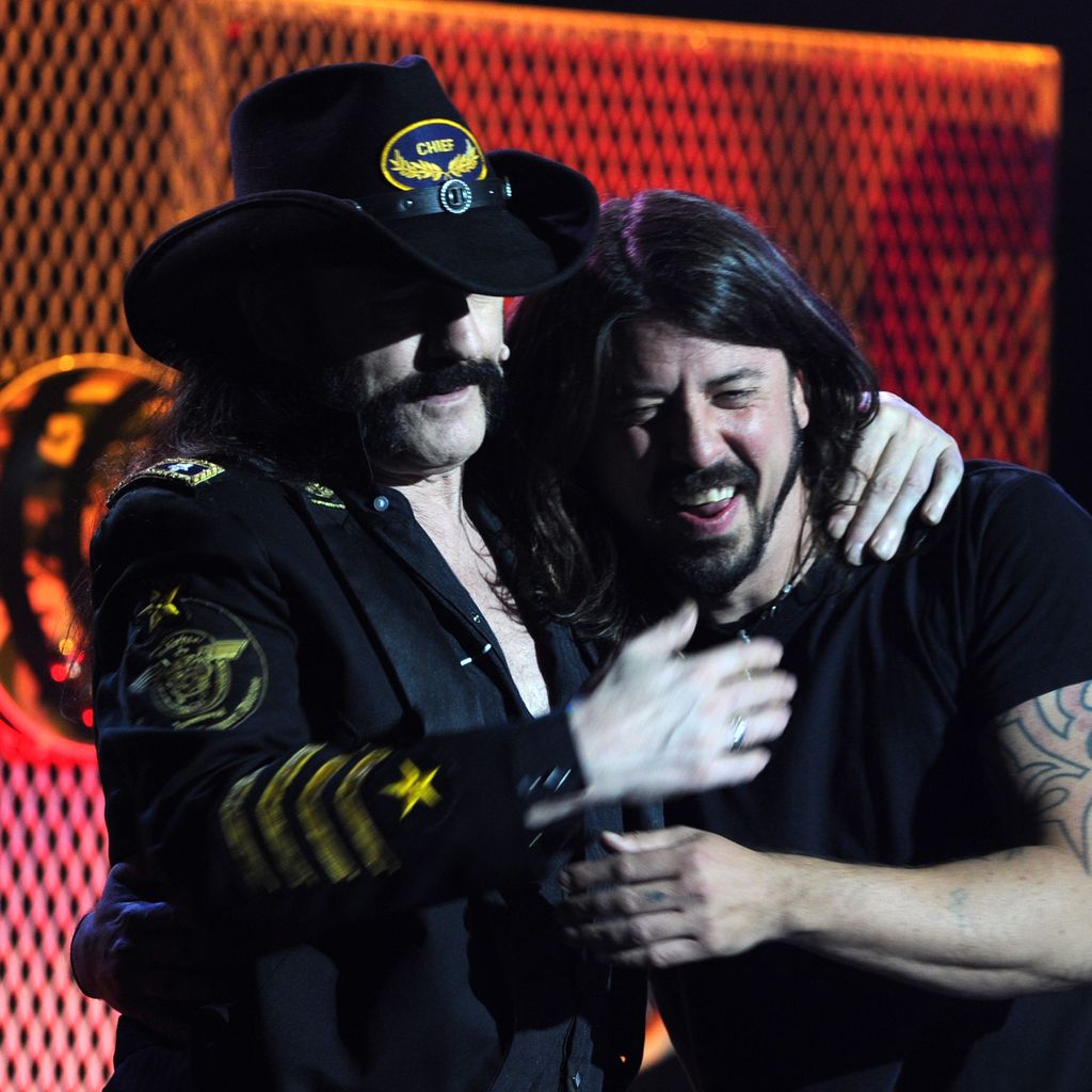Lemmy Kilmister und Dave Grohl