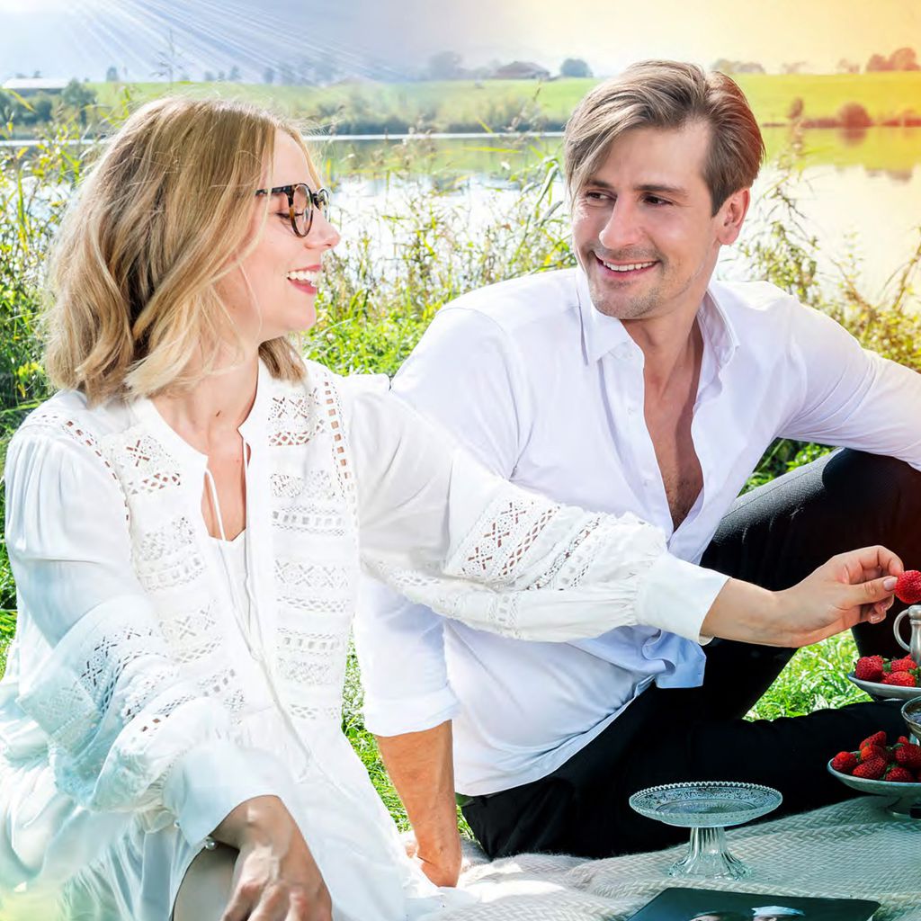 Lena Conzendorf und Sandro Kirtzel bei "Sturm der Liebe"