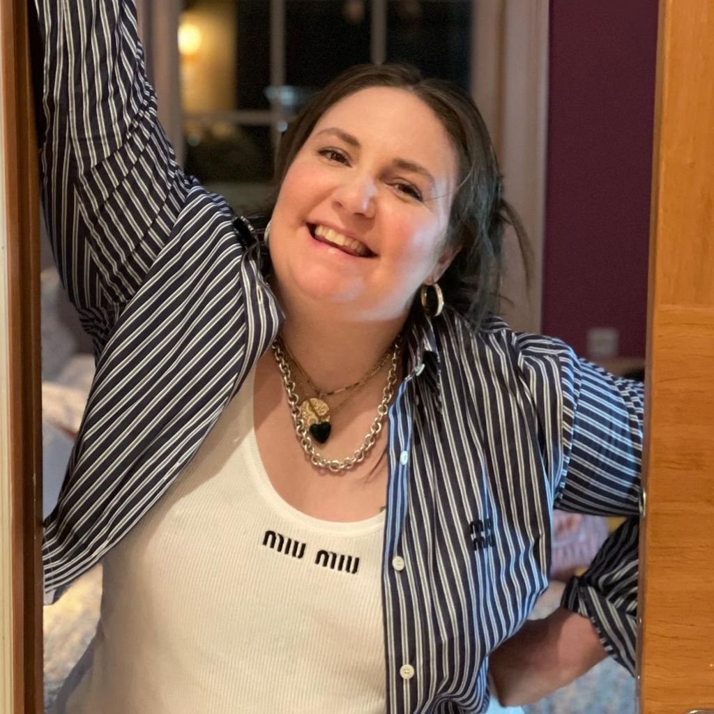 Lena Dunham im April 2023