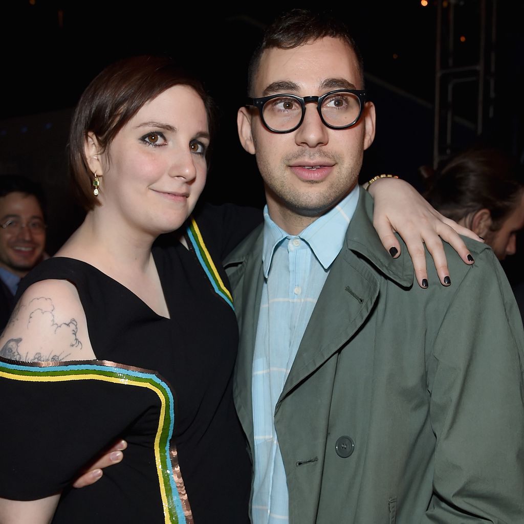 Lena Dunham und Jack Antonoff, 2015