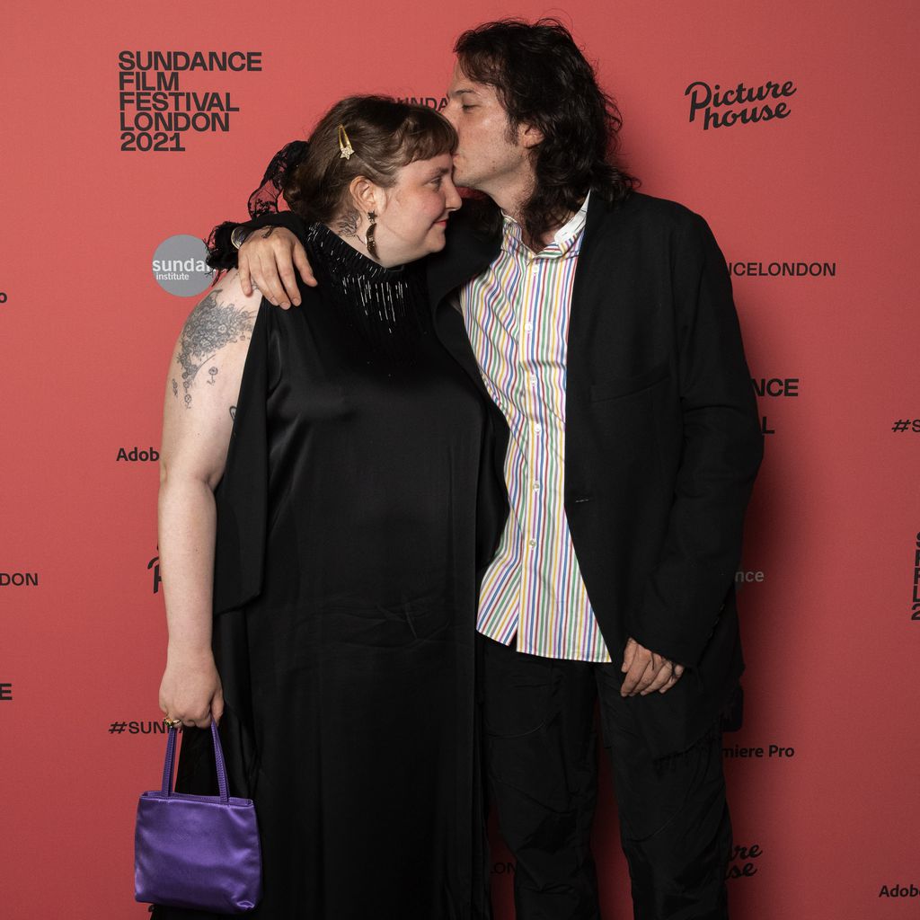 Lena Dunham und Luis Felber im August 2021