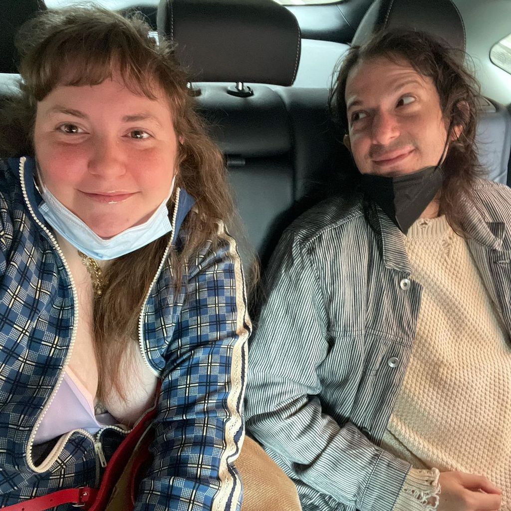 Lena Dunham und Luis Felber im August 2021