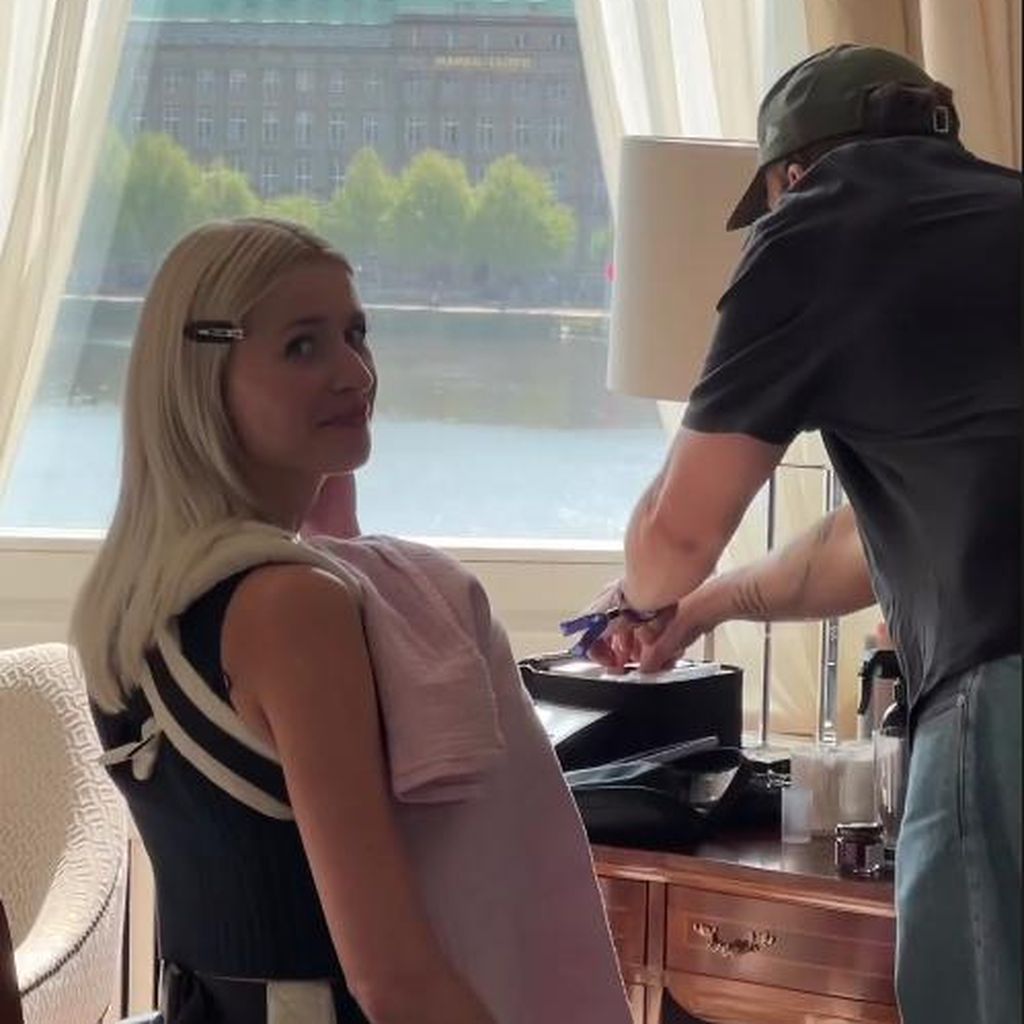 Lena Gercke mit ihrer Tochter Lia