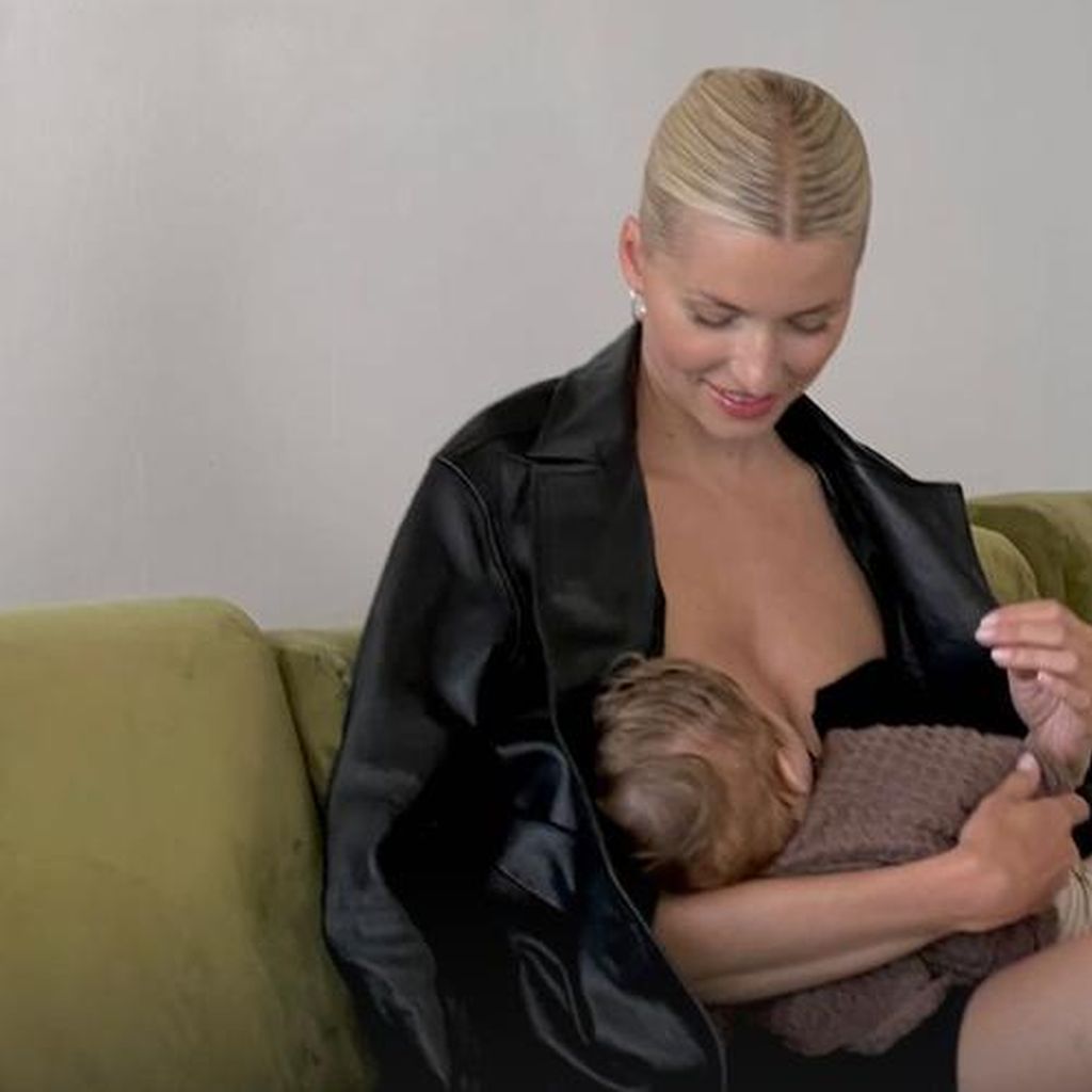 Lena Gercke und ihr Baby im Mai 2023