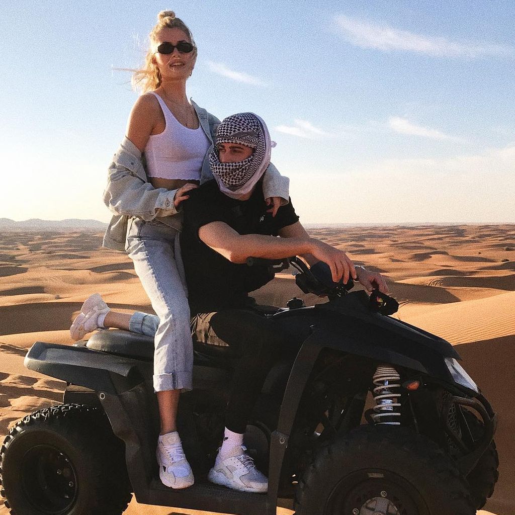 Lena Gercke und Dustin Schöne im Jahr 2019