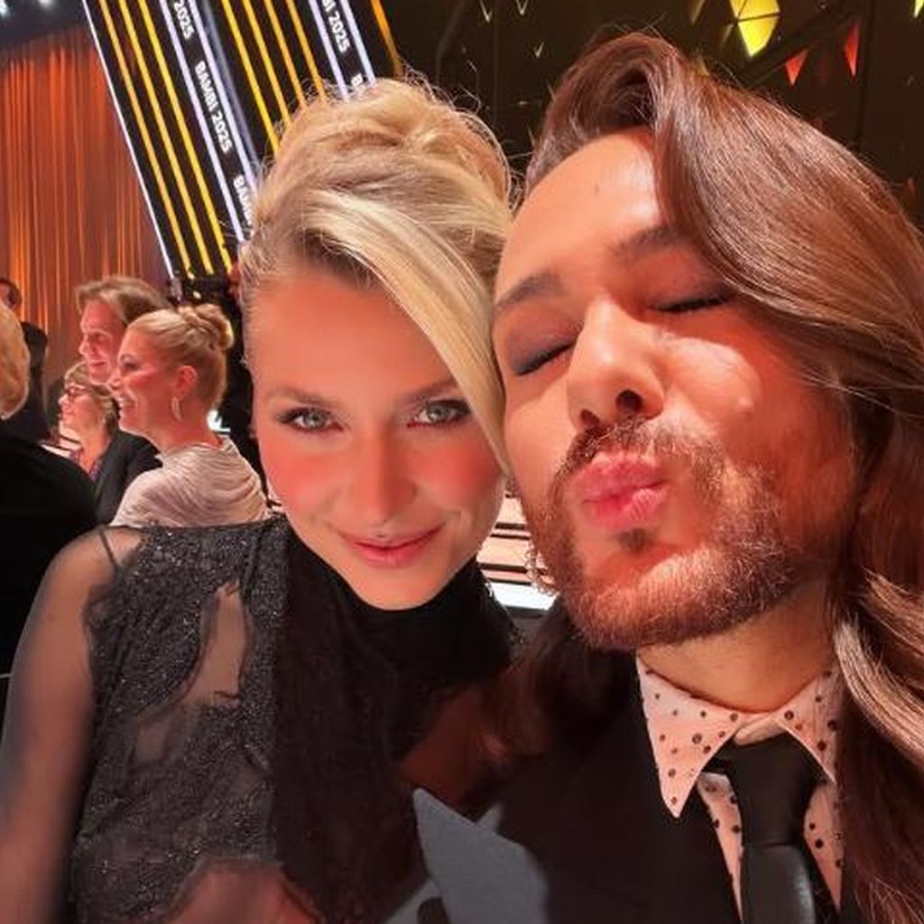 Lena Gercke und Riccardo Simonetti, Bambi 2025