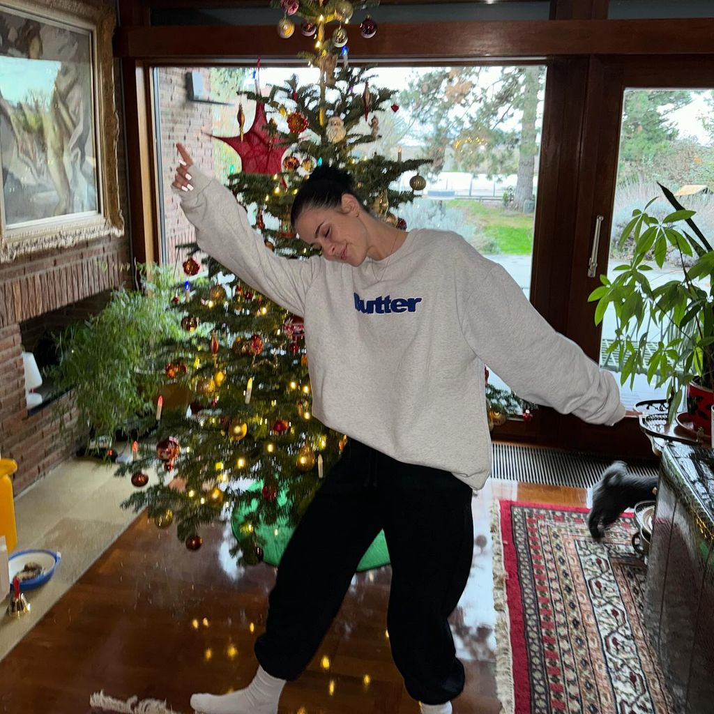 Lena Meyer-Landrut in der Weihnachtszeit 2023